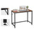 Computer Desk - Metal - Rustic Brown - Stability You Can Rely On