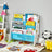 Kids Bookcase - Wood - White