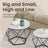 Round Coffee Tables Set - Steel - Modern