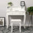 Dressing Stool - White - Rubberwood