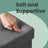 Storage Ottoman Bench - Fabric - Light Grey - Multi-Functional Storage Chest