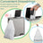 Heavy-Duty Drawstring Trash Bags - Plastic - White - 180-Piece for 8-Gallon Kitchen Waste