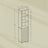 Tall Bathroom Storage Cabinet - Engineered Wood - Rustic Brown - Freestanding with Open and Adjustable Shelves