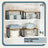 Spice Rack Set - Metal - Apricot Orange - Expandable and Stackable Kitchen Organiser
