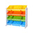 Toy Storage Unit - Includes 4 Removable PP Containers - White - Density Board