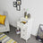 Storage Cabinet - Engineered Wood - Grey - Freestanding with 4 Drawers
