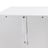 Storage Cabinet - Engineered Wood - Grey - Freestanding with 4 Drawers