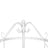4 Tier Jewellery Stand - Metal - White