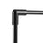 4 Tier Shoe Rack - Metal - Grey - Capacity for 20 Pairs of Shoes