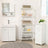 4-Tier Bookcase - Wood - White - Multifunctional Storage Shelf