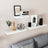 Floating Shelf - MDF - Rustic Brown - 40 cm Wall Mounted Display Storage