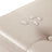 Large Faux Leather Ottoman - Max Load 300 kg - Beige - Storage Toy Chest