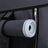 Portable Clothes Closet - Canvas - Grey - Double Wardrobe with 6 Shelves and Hanging Rail