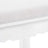 Dressing Stool - White - Rubberwood