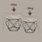 Round Coffee Tables Set - Steel - Modern