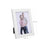 Picture Frame Set - Glass - White - Includes 5 Frames for 4" x 6" Photos