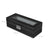 Watch Display Box - Lockable with 5 Slots - Glass - Black