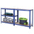 5-Tier Storage Rack - Steel - Silver - Adjustable Shelves