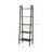 5-Tier Bookcase - Metal - Rustic Brown
