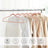 Velvet Hanger Set - Velvet - Pink - 50 Thin and Durable Hangers with 360° Swivel Hooks
