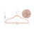 Velvet Hanger Set - Velvet - Pink - 50 Thin and Durable Hangers with 360° Swivel Hooks