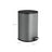 Trash Can - Steel - Grey - 5L Capacity with Inner Bucket and Soft Closure