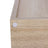 3-Tier Storage Shelf - 6 Compartments - Wood - White