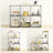 Cube Storage Rack - Engineered Wood - Heather Grey - Versatile Organiser for Living Spaces