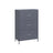 Storage Cabinet - Metal - Grey - 6 Doors