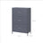 Storage Cabinet - Metal - Grey - 6 Doors