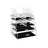 Makeup Organiser - Acrylic - Clear - 6-Drawer Cosmetic Storage Case