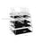 Makeup Organiser - Acrylic - Clear - 6-Drawer Cosmetic Storage Case