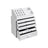 Makeup Organizer - Clear Acrylic - Transparent - Stackable with 6 Drawers