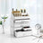 Makeup Organizer - Clear Acrylic - Transparent - Stackable with 6 Drawers