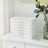6-Layer Wooden Jewellery Box - White - Organiser for Necklaces