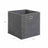 Storage Boxes Set - Fabric - Grey - Foldable Organiser Bins for Toys and Clothes