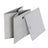 Set of 6 Foldable Fabric Storage Cubes - Grey - Toy and Clothes Organizer Bins