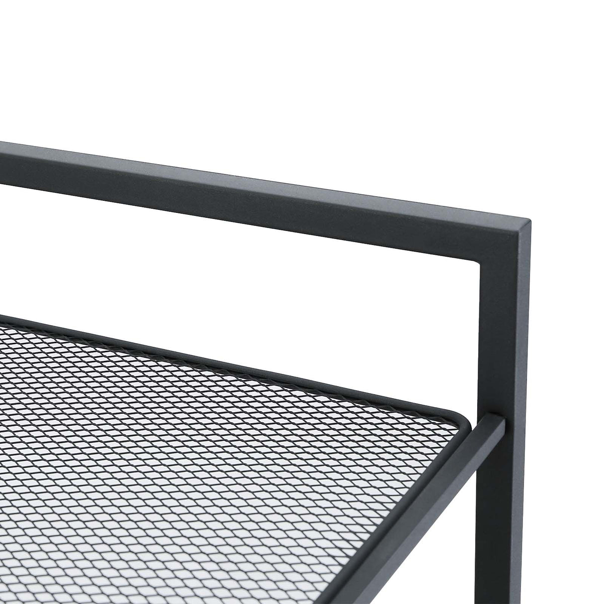6 Tier Shoe Rack - Metal - Smoky Grey - Stackable Storage for 18-24 Pairs of Shoes