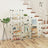 Cube Organizer - 6 Tiers with Dividers - Plastic - White