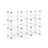 Cube Organizer - 6 Tiers with Dividers - Plastic - White