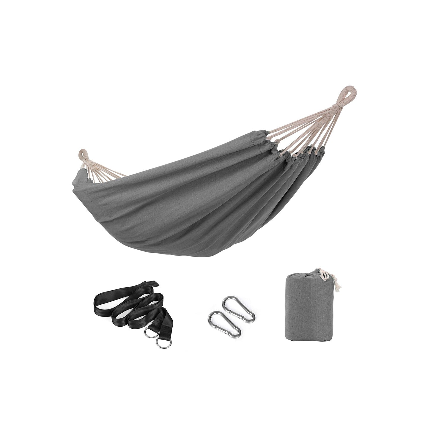 Hammock - Cotton - Multicolor - Portable