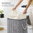 Laundry Hamper - Bamboo - Distressed Grey - 72L Capacity