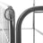 8 Panel Pet Playpen - Heavy Duty Metal - Black - Foldable and Playpen Design