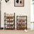 8-Tier Shoe Rack - Iron - Black - Versatile Organizer for 16-20 Pairs