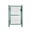 Garden Gate - Galvanized Steel - Green - Sturdy