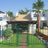 Garden Gate - Galvanized Steel - Green - Sturdy