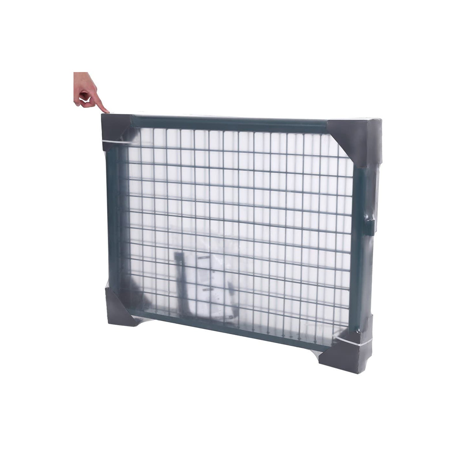 Garden Gate - Galvanized Steel - Green - Sturdy