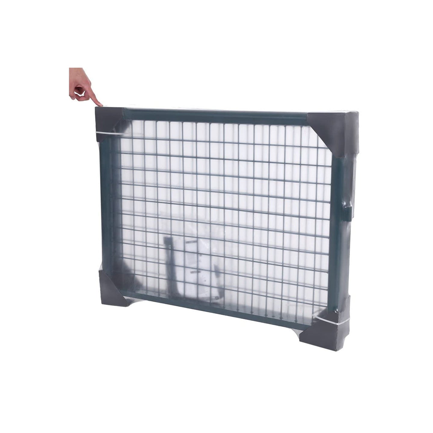 Garden Gate - Galvanized Steel - Green - Sturdy