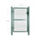 Garden Gate - Galvanized Steel - Green - Sturdy