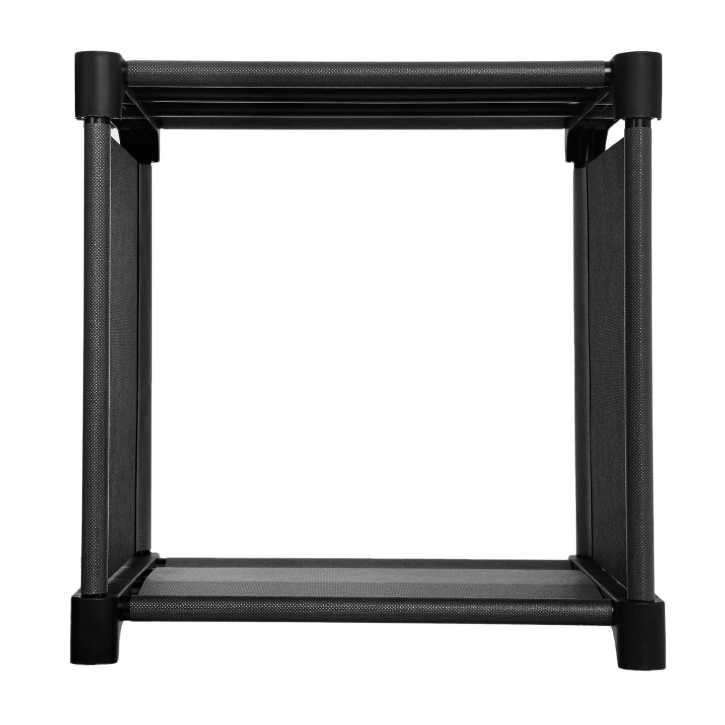 Open Bookcase - Engineered Wood - Black - 9-Cube Design for Versatile Storage